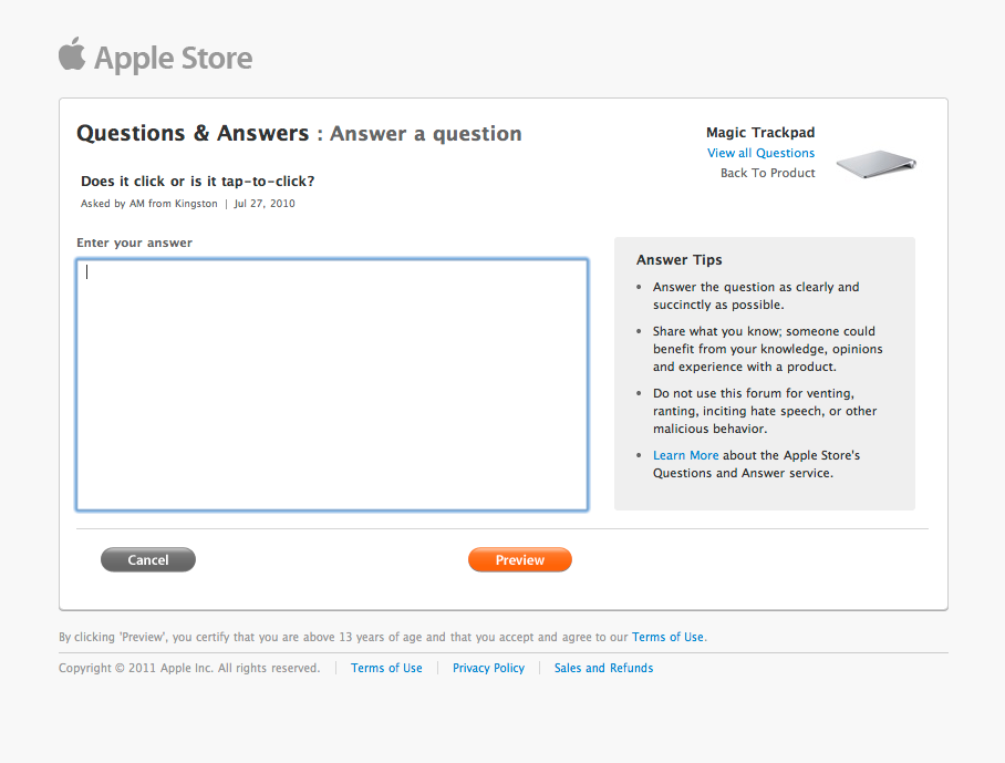 Apple Online Checkout Detail