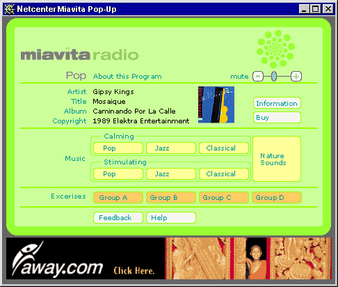 miavita Radio player